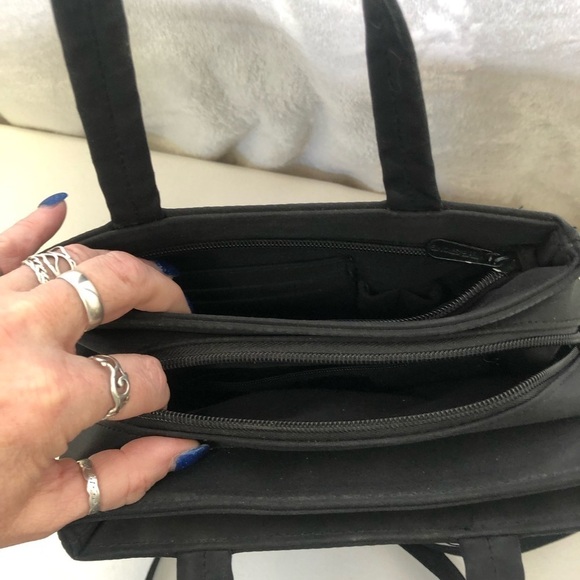 THE Stone Reaction Black Handbag Purse - Picture 3 of 12